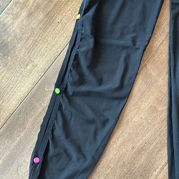 Free People x High Heel Jungle Aphrodite Side Slit Tights Black - Picture 5 of 7